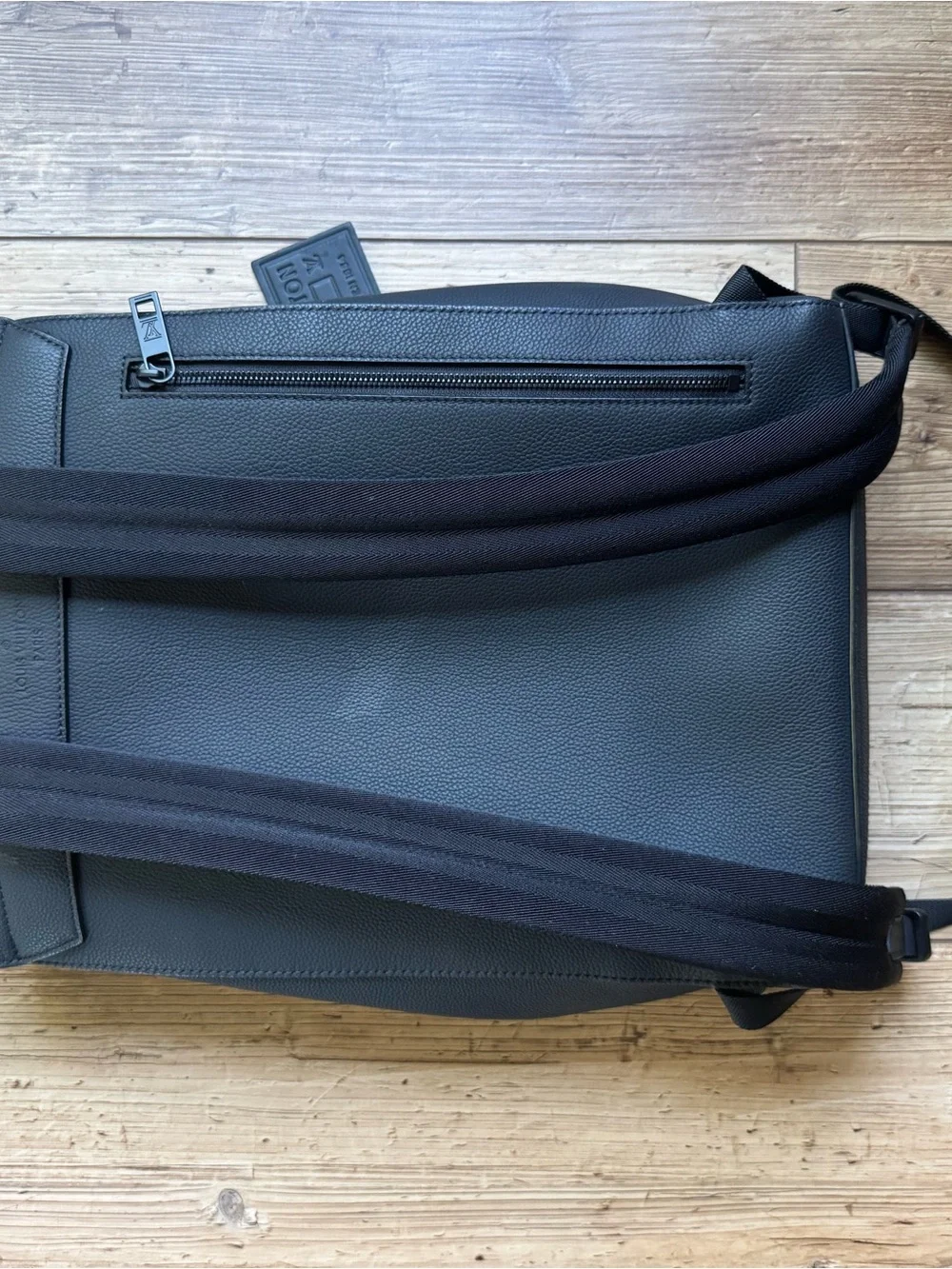 Louis Vuitton Black Aerogram Fastline Backpack with Luggage Tag - USED ONCE
